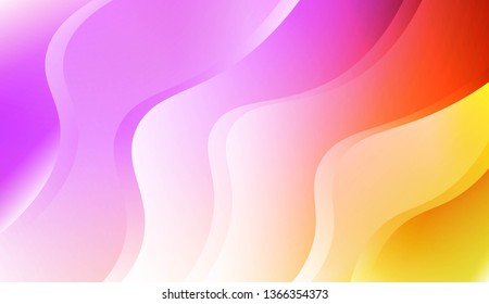 Futuristic Background With Color Gradient Geometric Shape. For Futuristic Ad, Booklets. Vector Illustration with Color Gradient