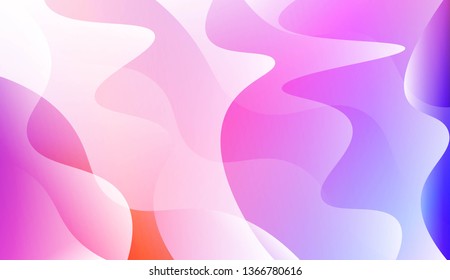 Futuristic Background With Color Gradient Geometric Shape. For Futuristic Ad, Booklets. Vector Illustration with Color Gradient