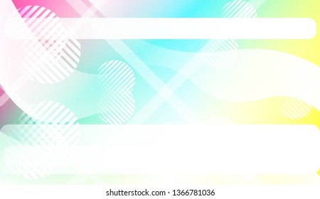 Futuristic Background With Color Gradient Geometric Shape for Your Design Landing Page, Ad, Banner, Cover Page. Vector Illustration with Color Gradient