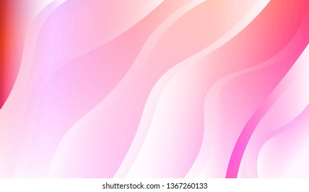 Futuristic Background With Color Gradient Geometric Shape. For Futuristic Ad, Booklets. Vector Illustration with Color Gradient