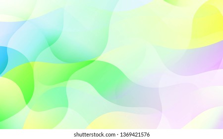 Futuristic Background With Color Gradient Geometric Shape. Abstract Blurred Gradient Background With Light. For Your Graphic Design, Banner Or Poster. Vector Illustration