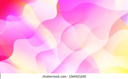 Futuristic Background With Color Gradient Geometric Shape. Abstract Blurred Gradient Background With Light. For Your Graphic Design, Banner Or Poster. Vector Illustration