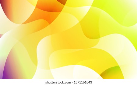 Futuristic Background With Color Gradient Geometric Shape. For Futuristic Ad, Booklets. Vector Illustration with Color Gradient