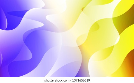 Futuristic Background With Color Gradient Geometric Shape. For Futuristic Ad, Booklets. Vector Illustration with Color Gradient