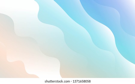 Futuristic Background With Color Gradient Geometric Shape. For Design Flyer, Banner, Landing Page. Vector Illustration with Color Gradient