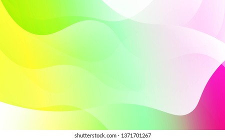 Futuristic Background With Color Gradient Geometric Shape. For Futuristic Ad, Booklets. Vector Illustration with Color Gradient