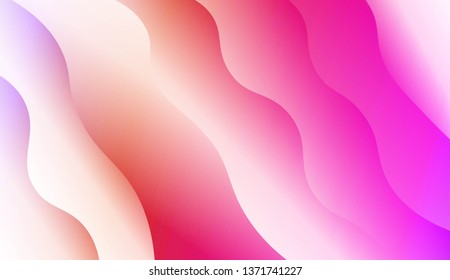 Futuristic Background With Color Gradient Geometric Shape. For Design Flyer, Banner, Landing Page. Vector Illustration with Color Gradient