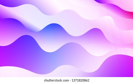 Futuristic Background With Color Gradient Geometric Shape. For Design Flyer, Banner, Landing Page. Vector Illustration with Color Gradient