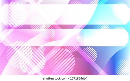 Futuristic Background With Color Gradient Geometric Shape for Your Design Landing Page, Ad, Banner, Cover Page. Vector Illustration with Color Gradient