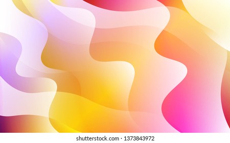 Futuristic Background With Color Gradient Geometric Shape. For Futuristic Ad, Booklets. Vector Illustration with Color Gradient