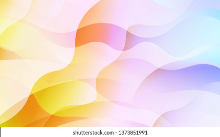 Futuristic Background With Color Gradient Geometric Shape. Abstract Blurred Gradient Background With Light. For Your Graphic Design, Banner Or Poster. Vector Illustration
