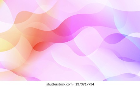 Futuristic Background With Color Gradient Geometric Shape. Abstract Blurred Gradient Background With Light. For Your Graphic Design, Banner Or Poster. Vector Illustration