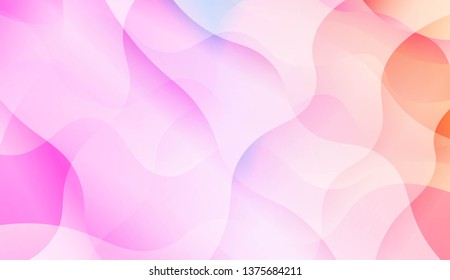 Futuristic Background With Color Gradient Geometric Shape. Abstract Blurred Gradient Background With Light. For Your Graphic Design, Banner Or Poster. Vector Illustration