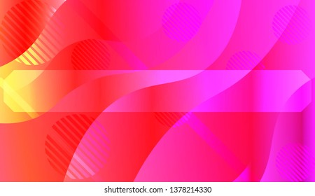 Futuristic Background With Color Gradient Geometric Shape for Your Design Landing Page, Ad, Banner, Cover Page. Vector Illustration with Color Gradient
