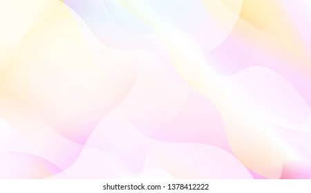 Futuristic Background With Color Gradient Geometric Shape. Abstract Blurred Gradient Background With Light. For Your Graphic Design, Banner Or Poster. Vector Illustration