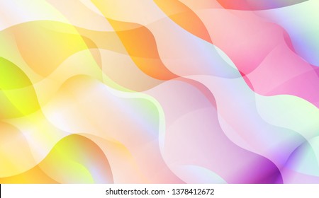 Futuristic Background With Color Gradient Geometric Shape. Abstract Blurred Gradient Background With Light. For Your Graphic Design, Banner Or Poster. Vector Illustration