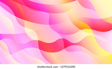Futuristic Background With Color Gradient Geometric Shape. Abstract Blurred Gradient Background With Light. For Your Graphic Design, Banner Or Poster. Vector Illustration