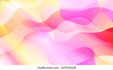 Futuristic Background With Color Gradient Geometric Shape. Abstract Blurred Gradient Background With Light. For Your Graphic Design, Banner Or Poster. Vector Illustration