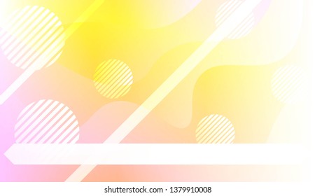 Futuristic Background With Color Gradient Geometric Shape for Your Design Landing Page, Ad, Banner, Cover Page. Vector Illustration with Color Gradient