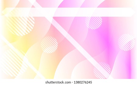 Futuristic Background With Color Gradient Geometric Shape for Your Design Landing Page, Ad, Banner, Cover Page. Vector Illustration with Color Gradient