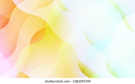 Futuristic Background With Color Gradient Geometric Shape. Abstract Blurred Gradient Background With Light. For Your Graphic Design, Banner Or Poster. Vector Illustration