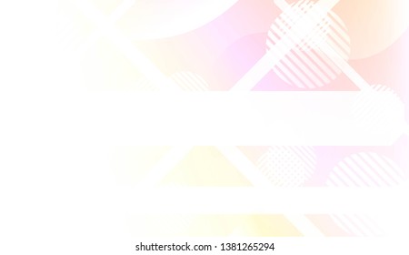 Futuristic Background With Color Gradient Geometric Shape for Your Design Landing Page, Ad, Banner, Cover Page. Vector Illustration with Color Gradient