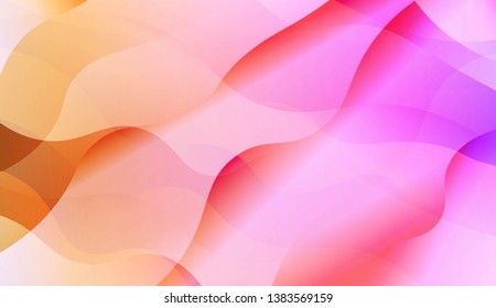 Futuristic Background With Color Gradient Geometric Shape. Abstract Blurred Gradient Background With Light. For Your Graphic Design, Banner Or Poster. Vector Illustration