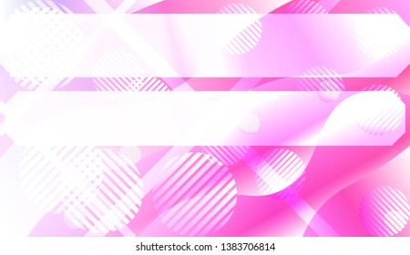 Futuristic Background With Color Gradient Geometric Shape for Your Design Landing Page, Ad, Banner, Cover Page. Vector Illustration with Color Gradient