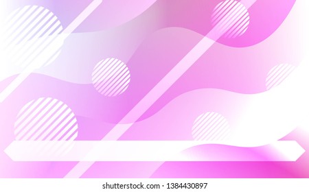 Futuristic Background With Color Gradient Geometric Shape for Your Design Landing Page, Ad, Banner, Cover Page. Vector Illustration with Color Gradient