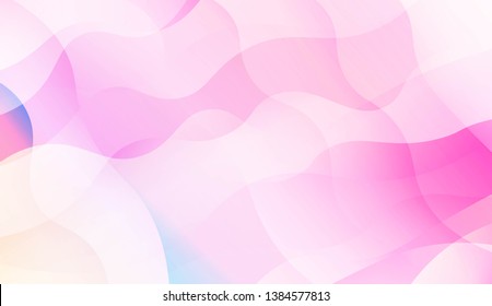 Futuristic Background With Color Gradient Geometric Shape. Abstract Blurred Gradient Background With Light. For Your Graphic Design, Banner Or Poster. Vector Illustration