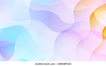 Futuristic Background With Color Gradient Geometric Shape. Abstract Blurred Gradient Background With Light. For Your Graphic Design, Banner Or Poster. Vector Illustration