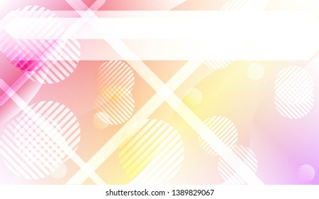 Futuristic Background With Color Gradient Geometric Shape for Your Design Landing Page, Ad, Banner, Cover Page. Vector Illustration with Color Gradient