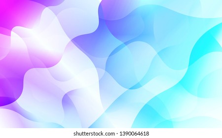 Futuristic Background With Color Gradient Geometric Shape. Abstract Blurred Gradient Background With Light. For Your Graphic Design, Banner Or Poster. Vector Illustration