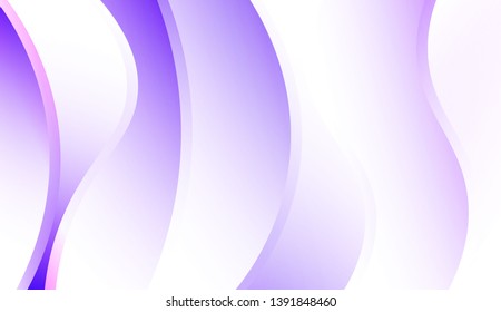 Futuristic Background With Color Gradient Geometric Shape. For Futuristic Ad, Booklets. Colorful Vector Illustration.
