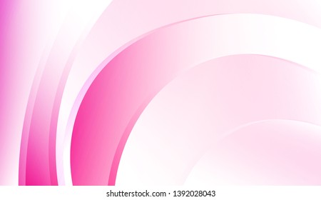 Futuristic Background With Color Gradient Geometric Shape. For Futuristic Ad, Booklets. Colorful Vector Illustration.