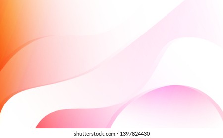 Futuristic Background With Color Gradient Geometric Shape. For Futuristic Ad, Booklets. Colorful Vector Illustration.