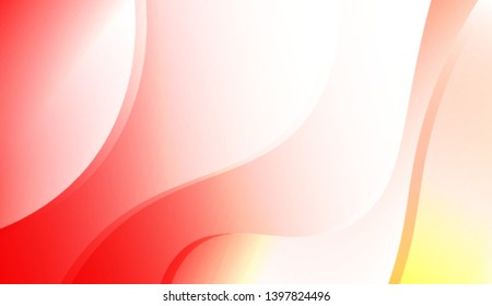 Futuristic Background With Color Gradient Geometric Shape. For Futuristic Ad, Booklets. Colorful Vector Illustration.