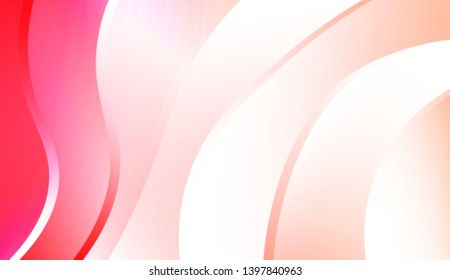 Futuristic Background With Color Gradient Geometric Shape. For Futuristic Ad, Booklets. Colorful Vector Illustration.