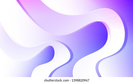 Futuristic Background With Color Gradient Geometric Shape. For Futuristic Ad, Booklets. Colorful Vector Illustration.