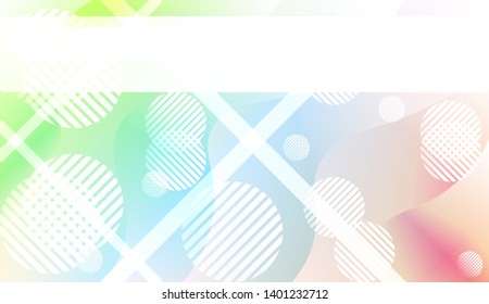 Futuristic Background With Color Gradient Geometric Shape for Your Design Landing Page, Ad, Banner, Cover Page. Vector Illustration with Color Gradient.