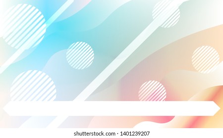Futuristic Background With Color Gradient Geometric Shape for Your Design Landing Page, Ad, Banner, Cover Page. Vector Illustration with Color Gradient.