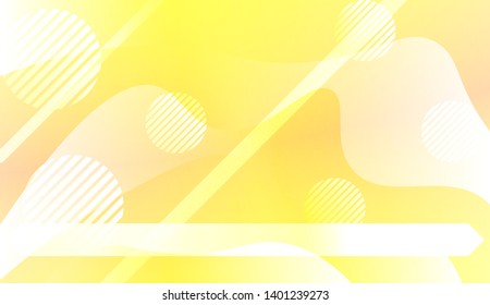 Futuristic Background With Color Gradient Geometric Shape for Your Design Landing Page, Ad, Banner, Cover Page. Vector Illustration with Color Gradient.