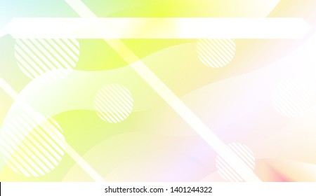 Futuristic Background With Color Gradient Geometric Shape for Your Design Landing Page, Ad, Banner, Cover Page. Vector Illustration with Color Gradient.