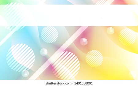 Futuristic Background With Color Gradient Geometric Shape for Your Design Landing Page, Ad, Banner, Cover Page. Vector Illustration with Color Gradient.