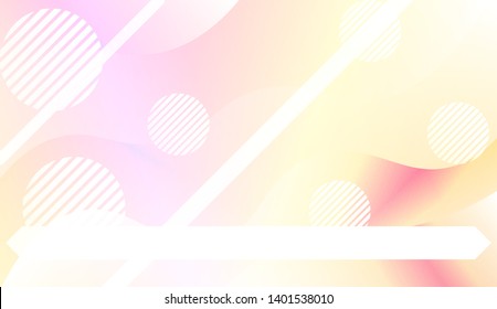 Futuristic Background With Color Gradient Geometric Shape for Your Design Landing Page, Ad, Banner, Cover Page. Vector Illustration with Color Gradient.