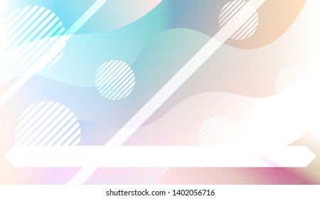 Futuristic Background With Color Gradient Geometric Shape for Your Design Landing Page, Ad, Banner, Cover Page. Vector Illustration with Color Gradient.