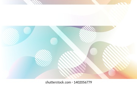 Futuristic Background With Color Gradient Geometric Shape for Your Design Landing Page, Ad, Banner, Cover Page. Vector Illustration with Color Gradient.