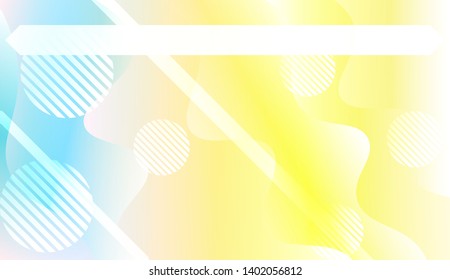 Futuristic Background With Color Gradient Geometric Shape for Your Design Landing Page, Ad, Banner, Cover Page. Vector Illustration with Color Gradient.