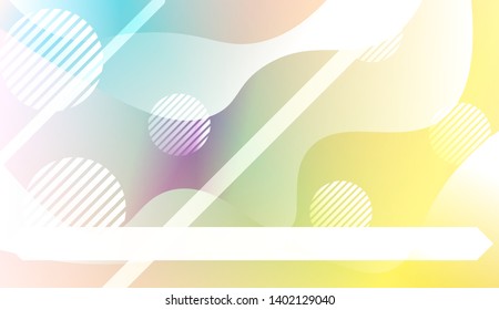 Futuristic Background With Color Gradient Geometric Shape for Your Design Landing Page, Ad, Banner, Cover Page. Vector Illustration with Color Gradient.