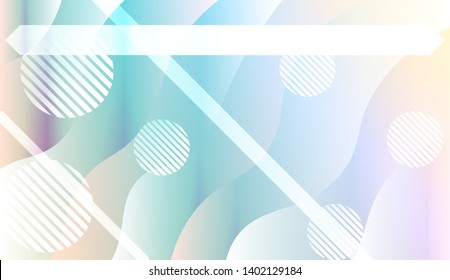 Futuristic Background With Color Gradient Geometric Shape for Your Design Landing Page, Ad, Banner, Cover Page. Vector Illustration with Color Gradient.